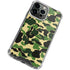 Green Street Camo iPhone 13 Pro Max Clear Case
